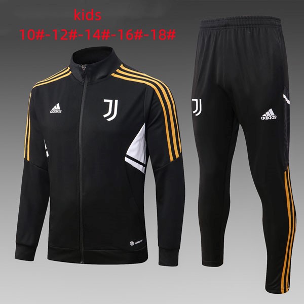 Ninos Chandal Juventus 2022-23 Negro